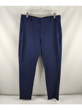 Wilson Pants Mens Navy Blue Tapered Leg Technical Pant (34x30)